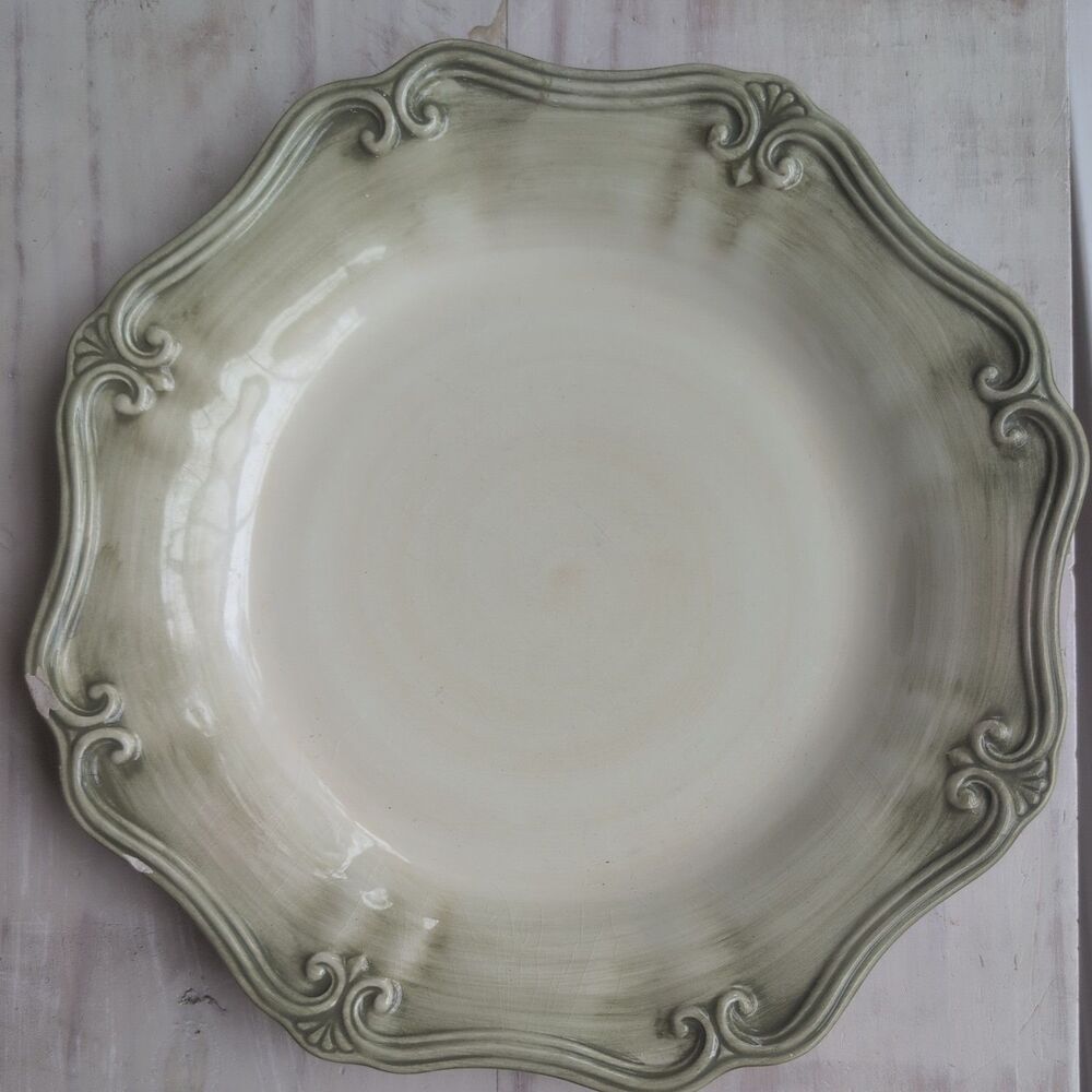 Lenox Dinner Plate Green Colore Verde VERDE 9” Italy